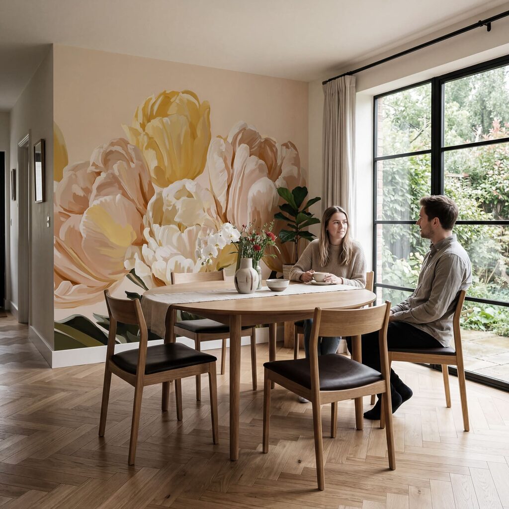 Braçado de tulipas — interior 5