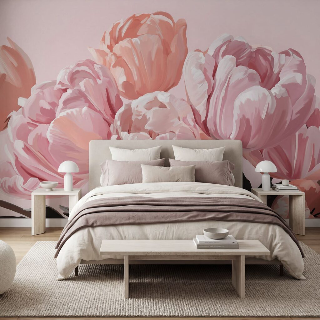 Braçado de tulipas — interior 1
