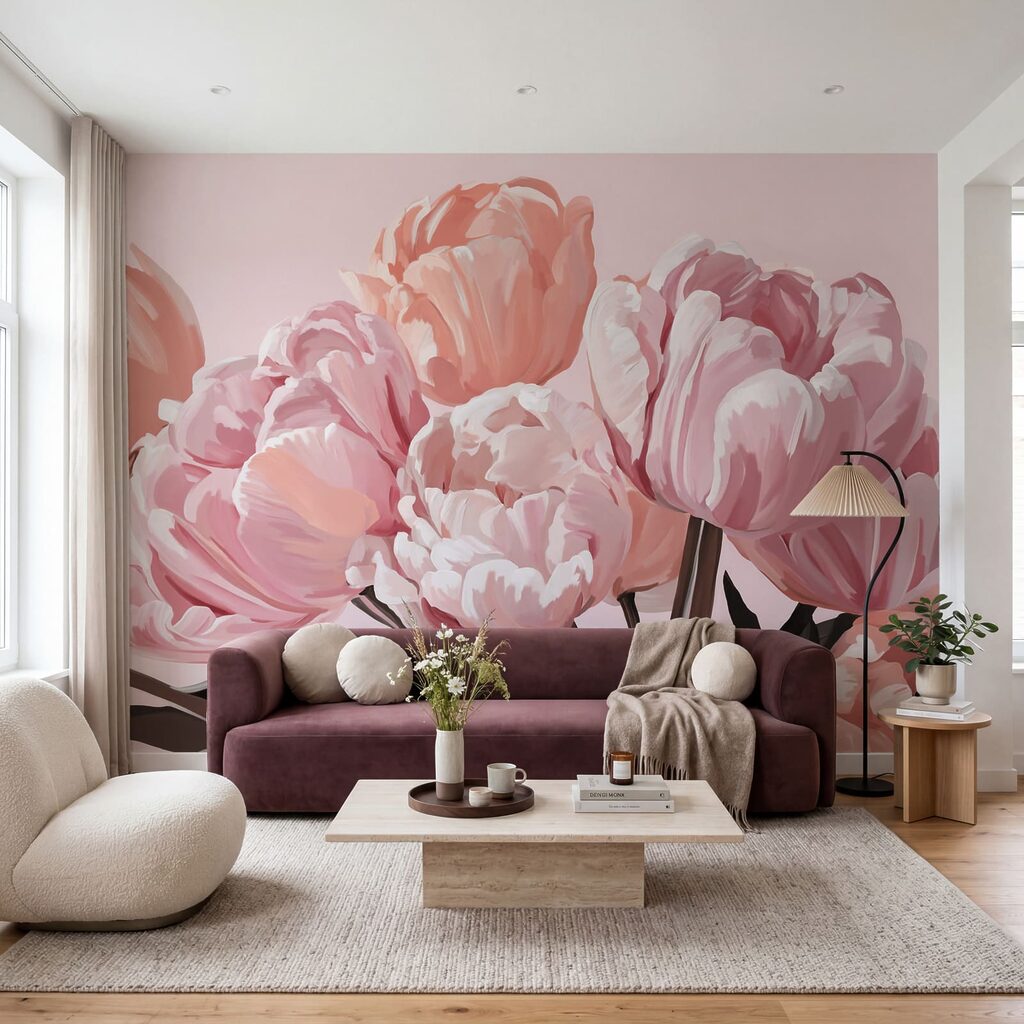 Braçado de tulipas — interior 2