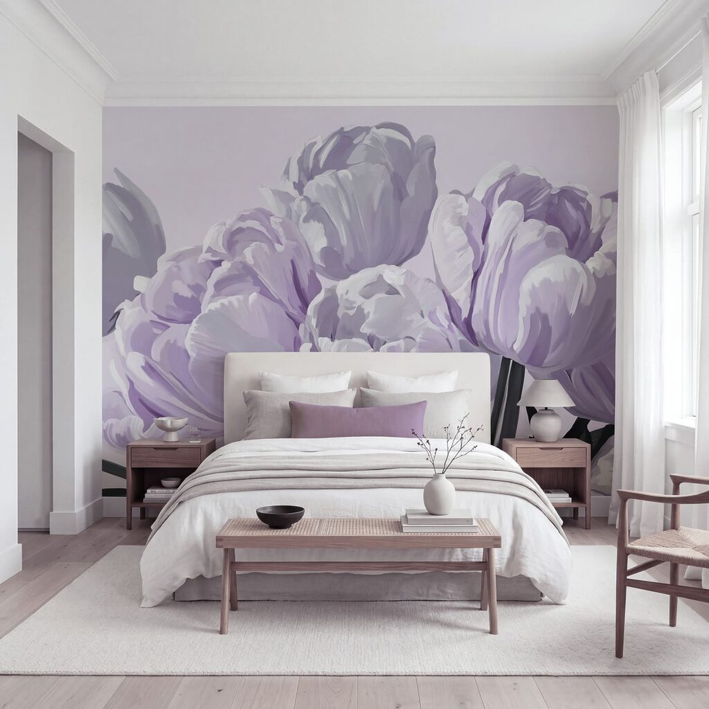 Braçado de tulipas — interior 1