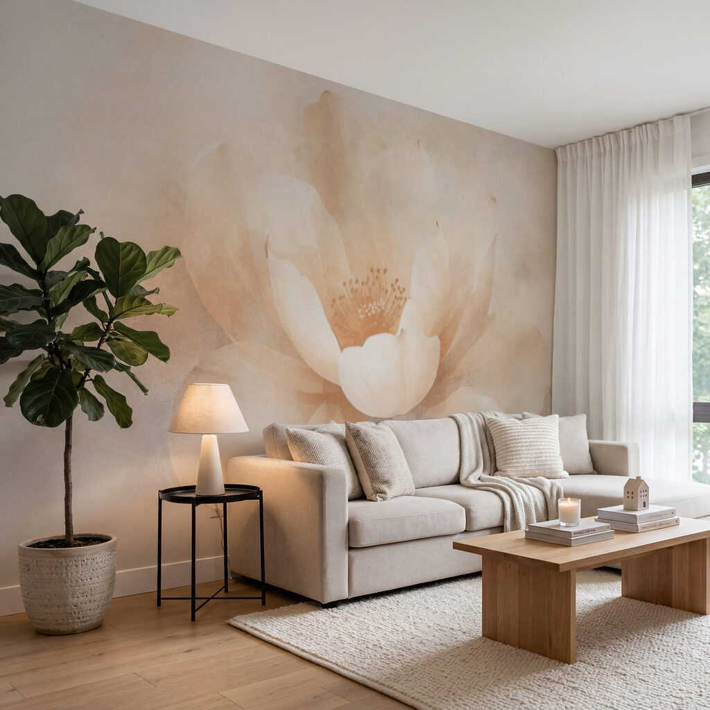 Flor que desperta — interior 1