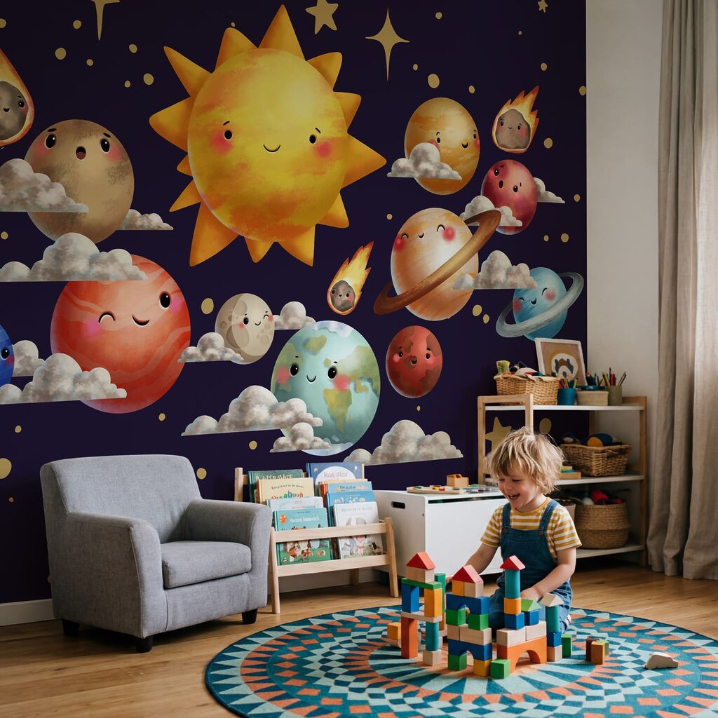 Sol e planetas — interior 2