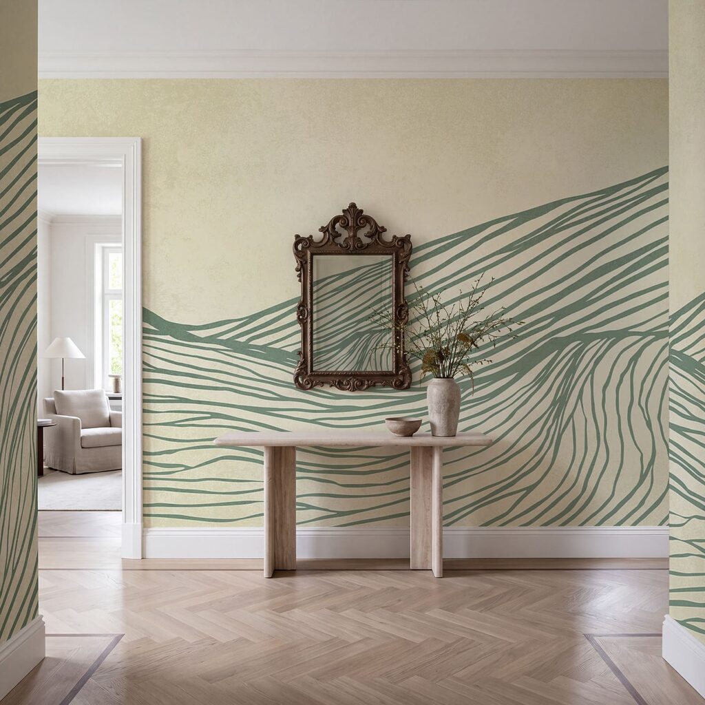 Colinas de traços longos — interior 3
