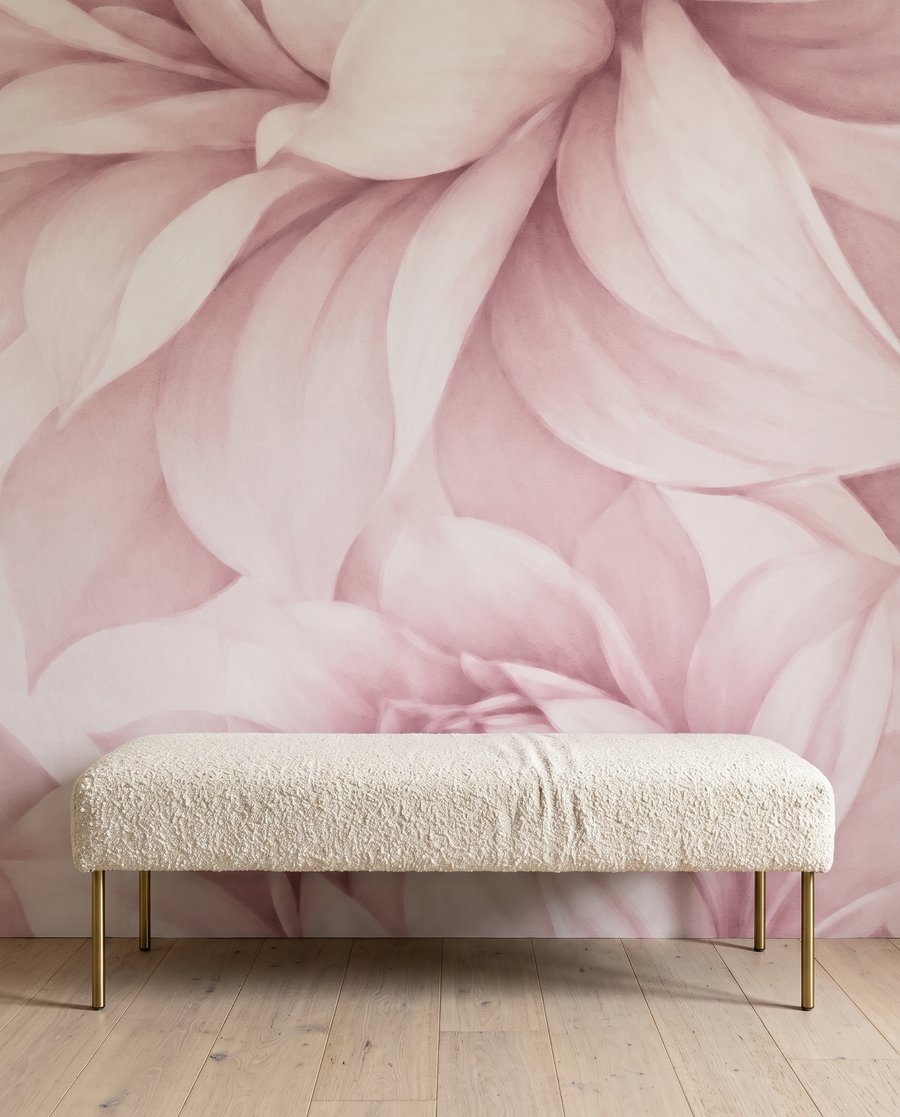 Flores grandes nas margens — interior 2