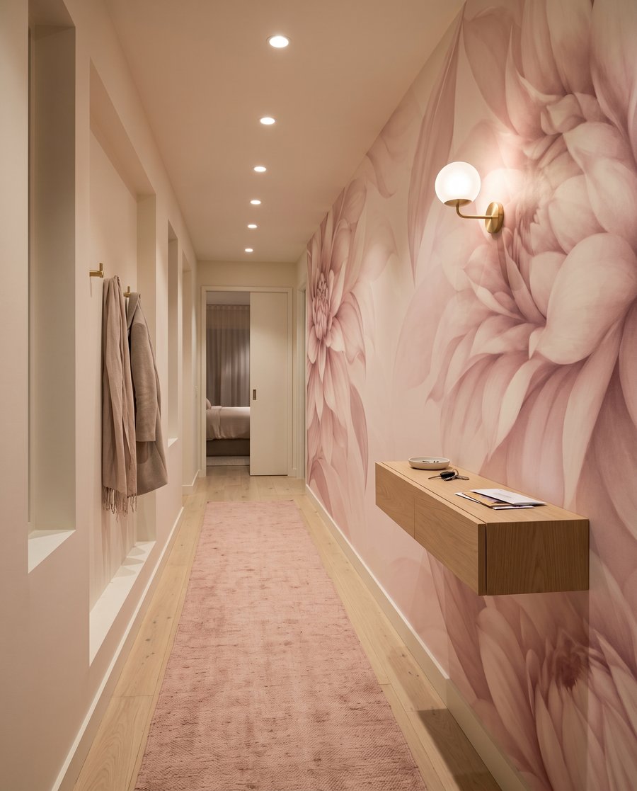 Flores grandes nas margens — interior 4