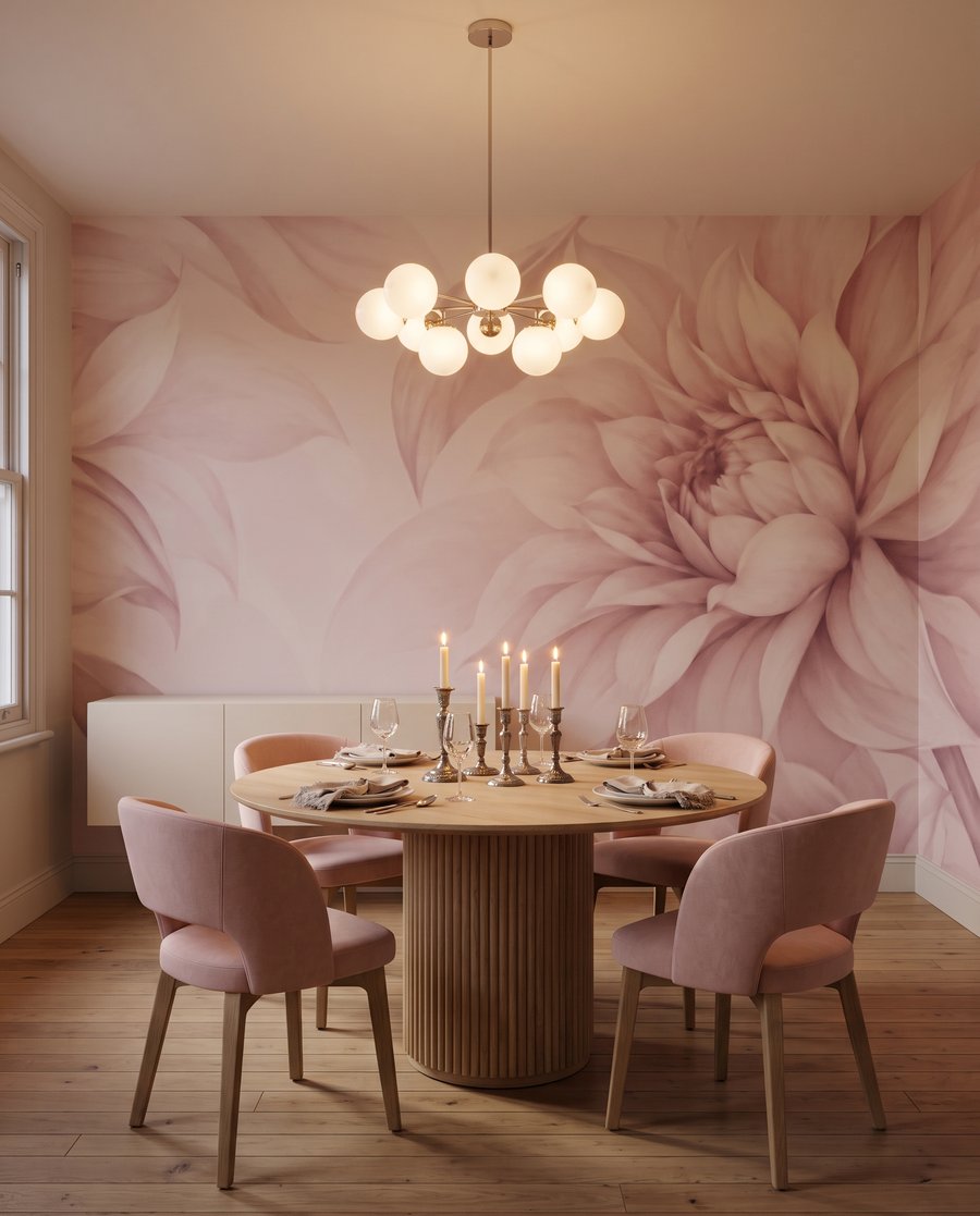 Flores grandes nas margens — interior 5