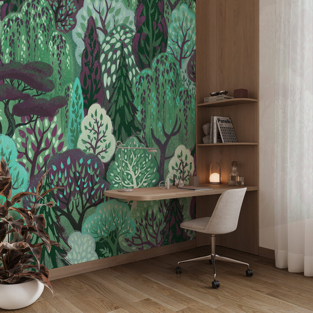 Árvores elegantes — interior 3