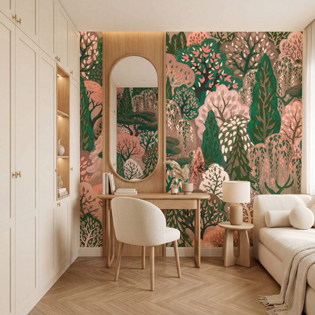 Árvores elegantes — interior 1