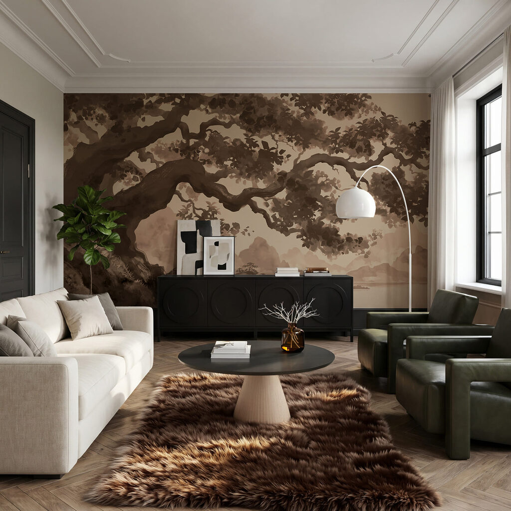 Ramo sobre ilhas desenhadas — interior 3