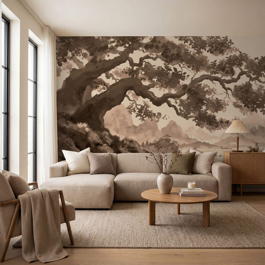 Ramo sobre ilhas desenhadas — interior 1