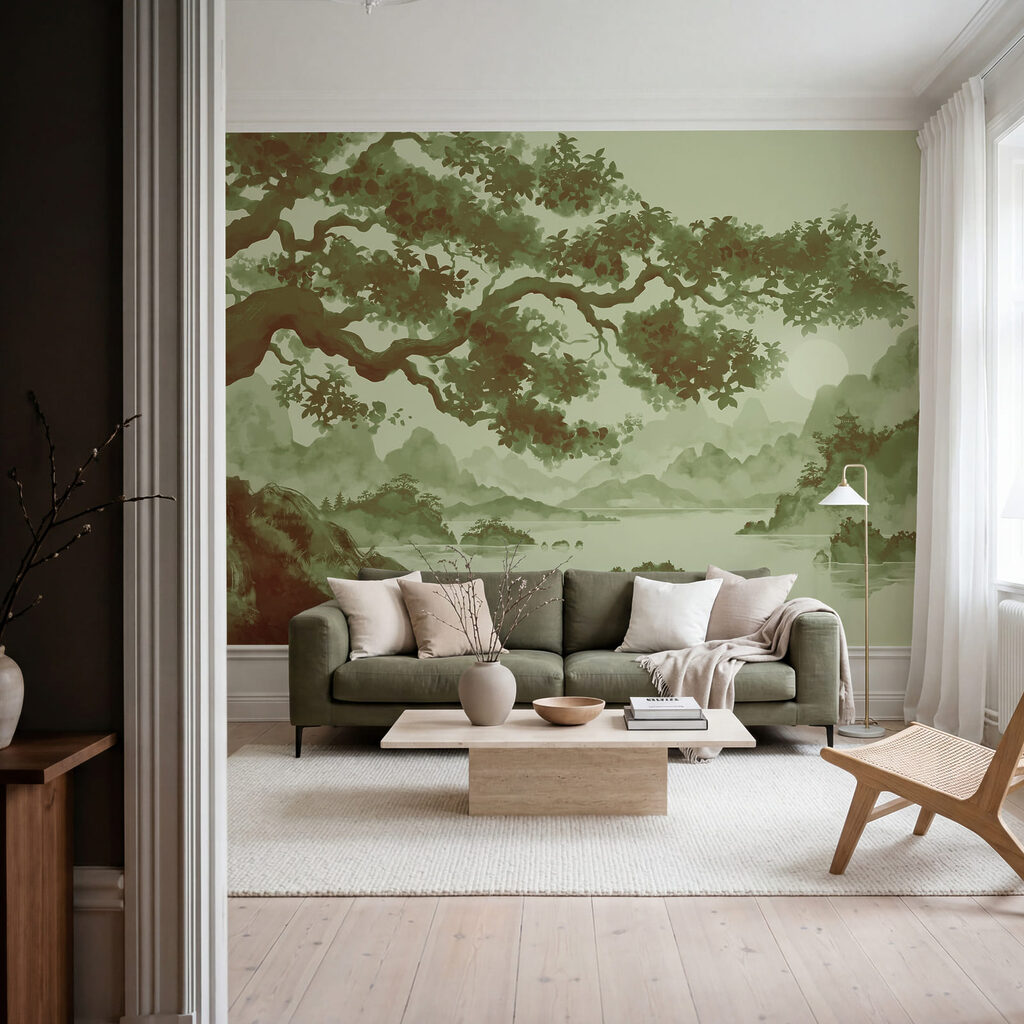 Ramo sobre ilhas desenhadas — interior 2