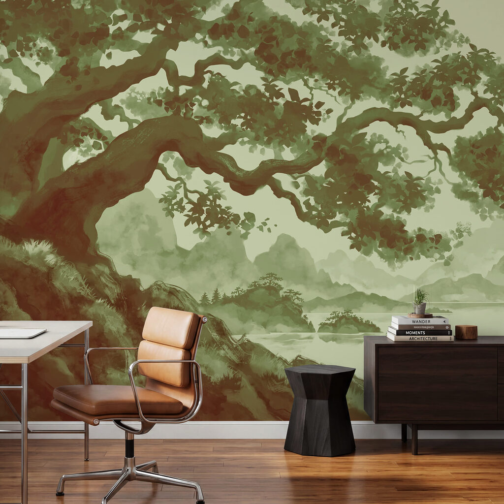 Ramo sobre ilhas desenhadas — interior 1