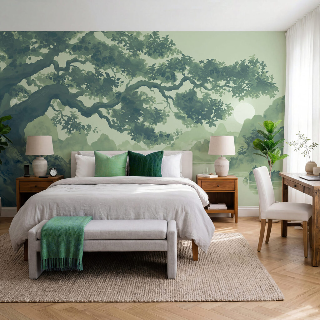 Ramo sobre ilhas desenhadas — interior 2