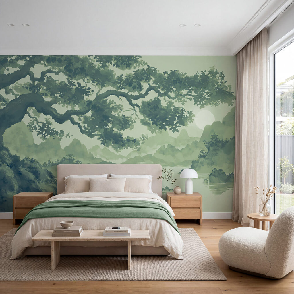 Ramo sobre ilhas desenhadas — interior 1