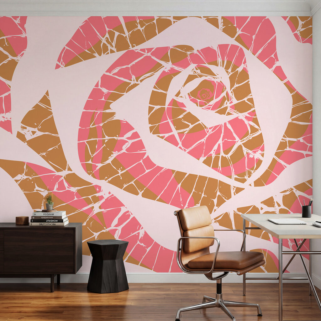 Rosa em mosaico — interior 2