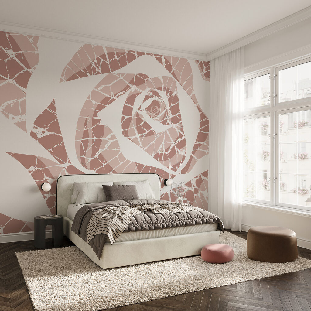 Rosa em mosaico — interior 2