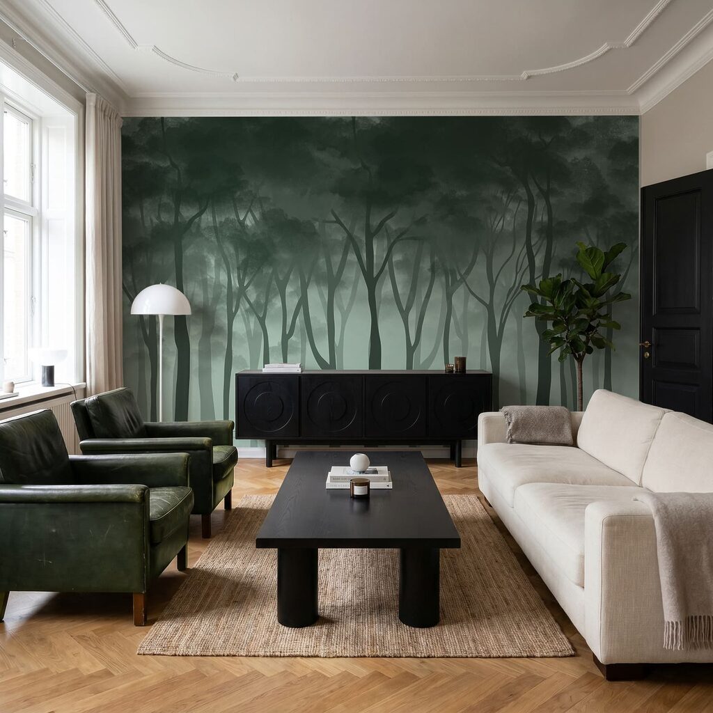 Entre os troncos — interior 2