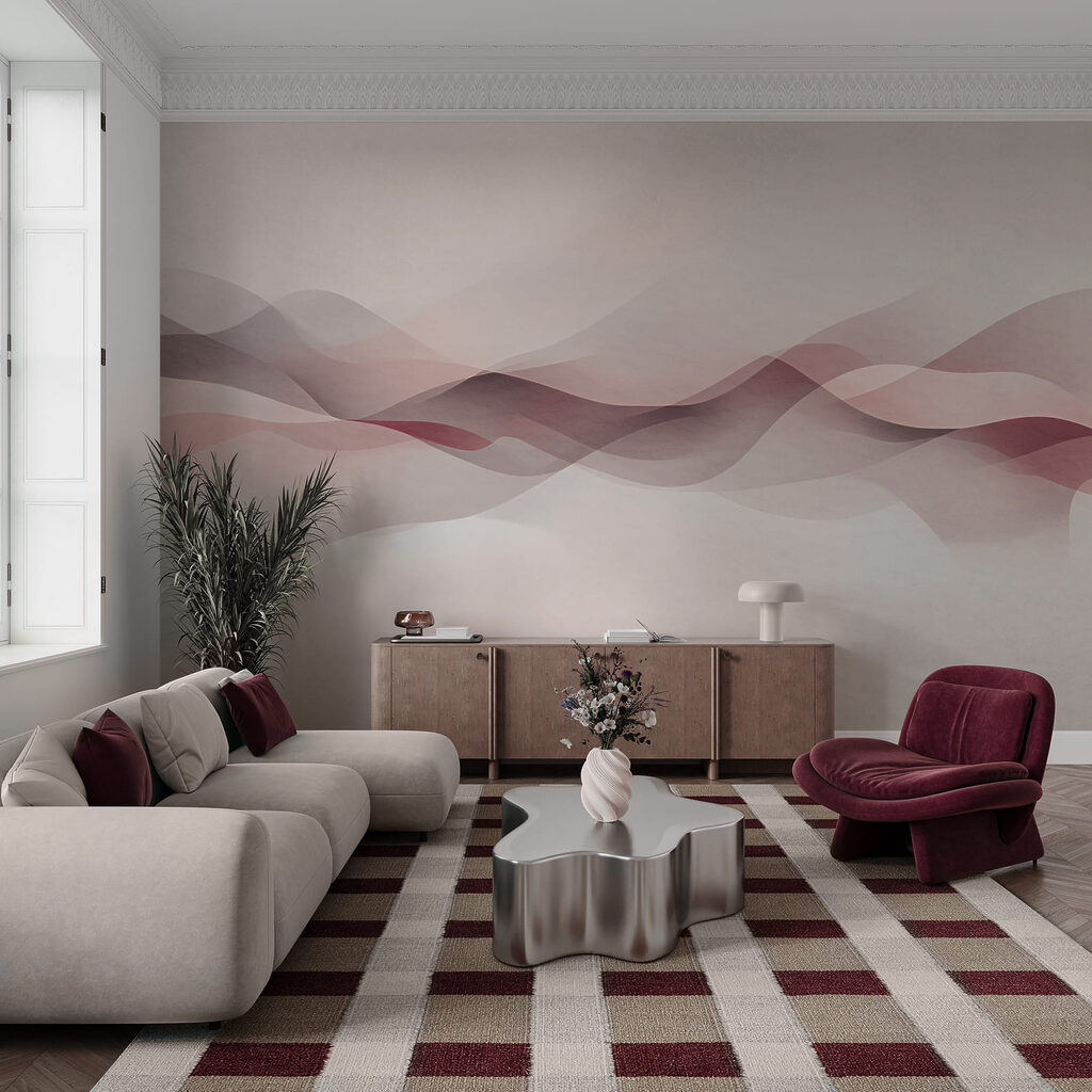 Ondas translúcidas no horizonte — interior 2