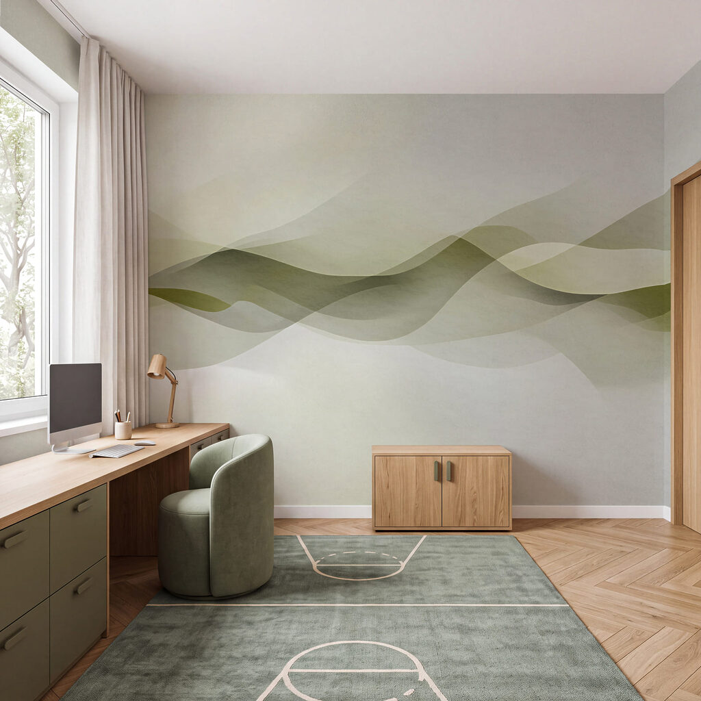 Ondas translúcidas no horizonte — interior 3