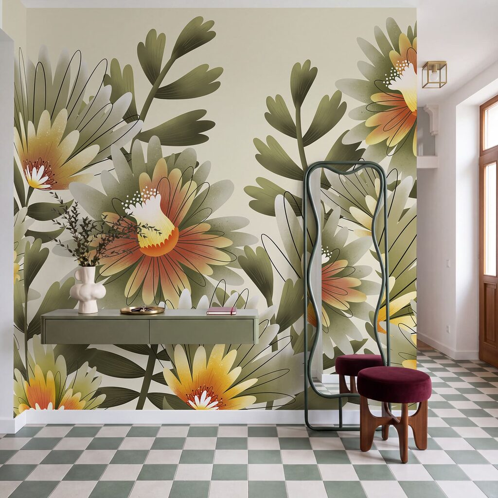 Em plena floração — interior 1