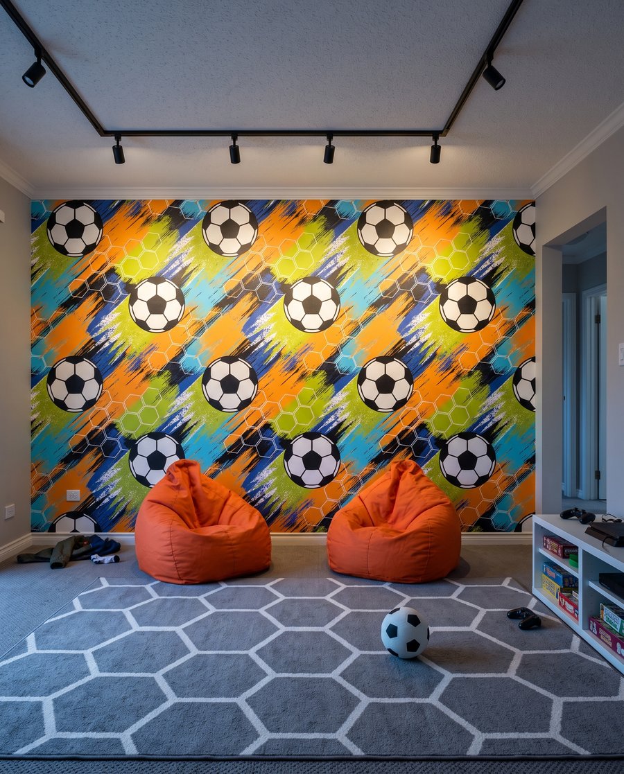 Futebol em traços — interior 3