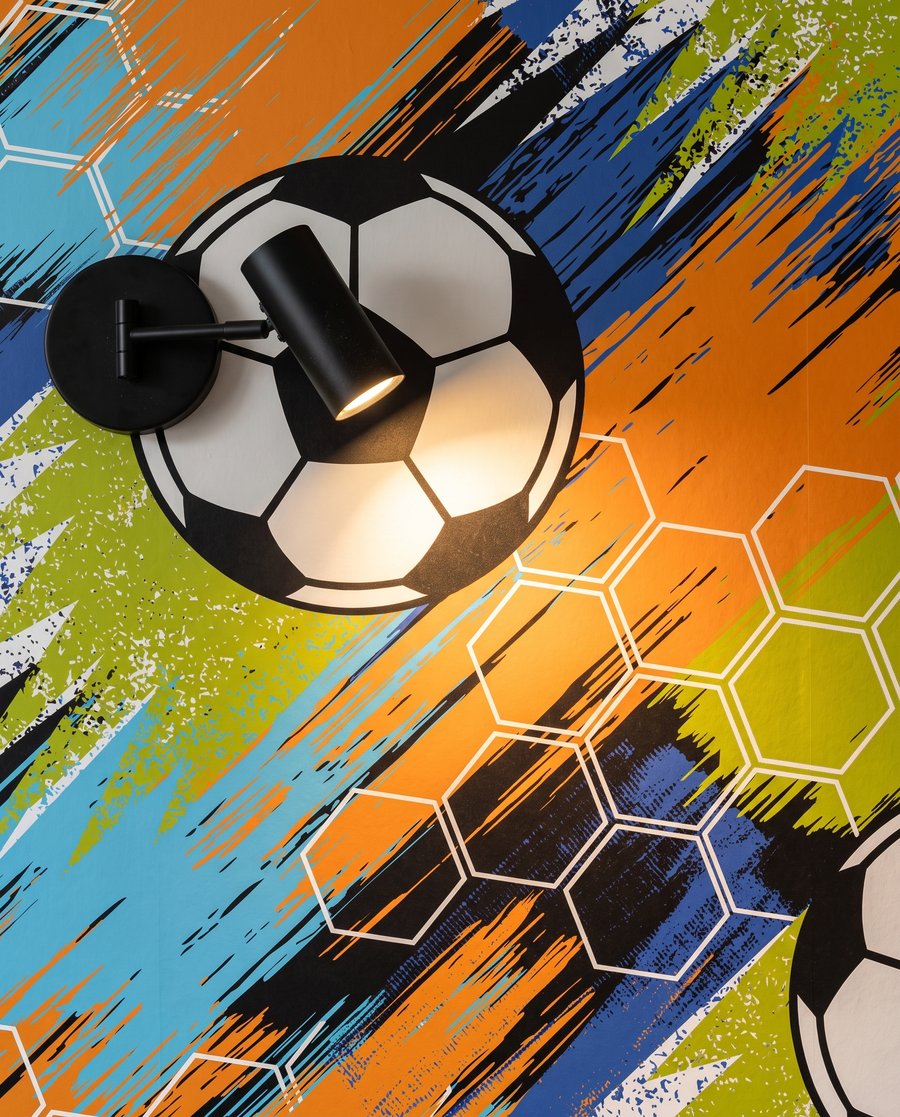 Futebol em traços — detalhe