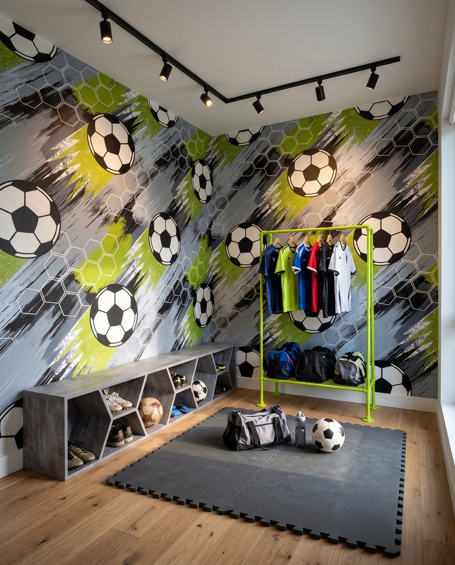 Futebol em traços — interior 2