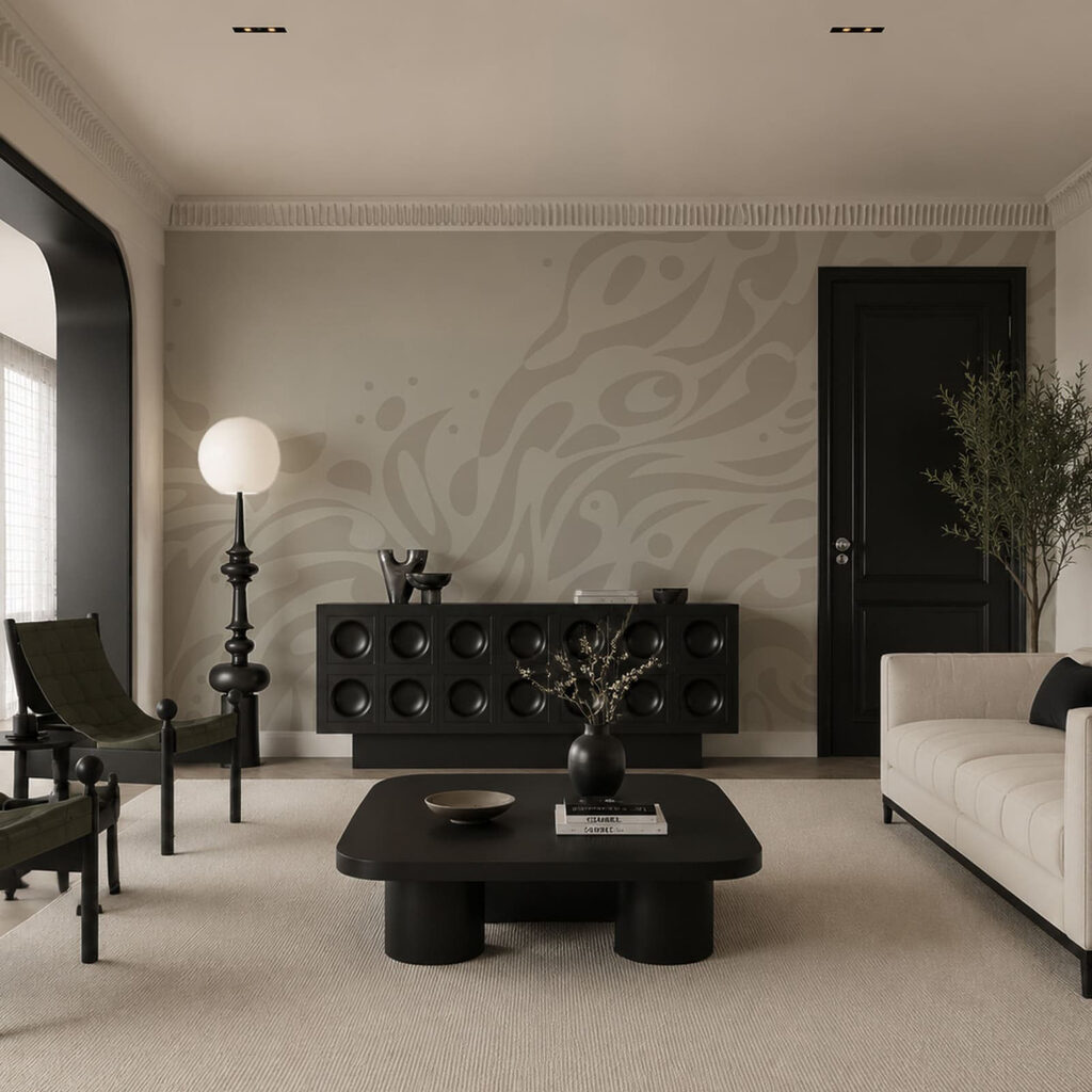 Folhas em espiral — interior 2