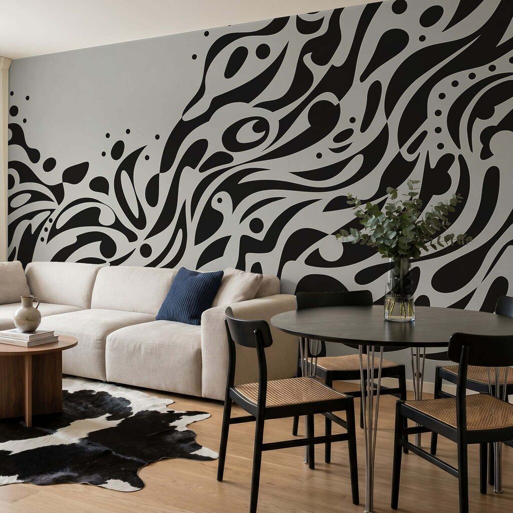 Folhas em espiral — interior 3
