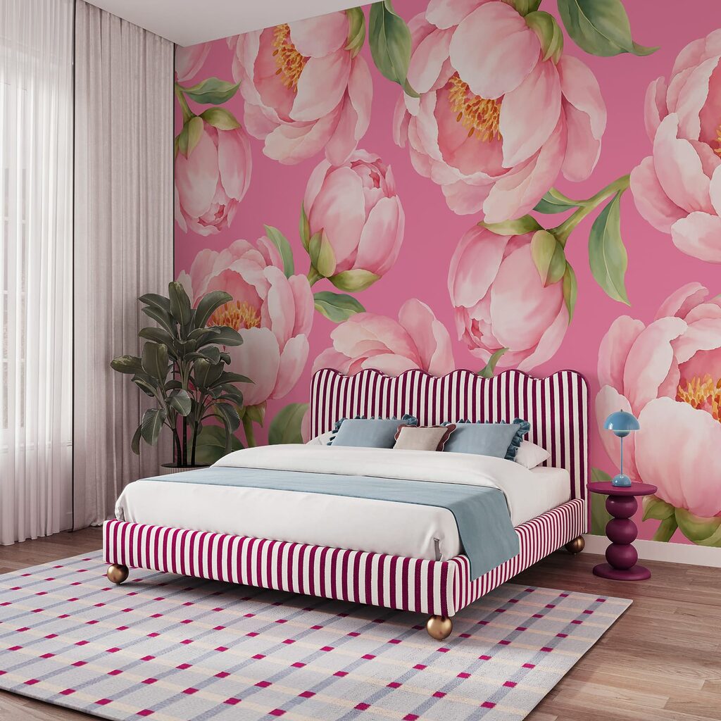 Flores cor-de-rosa abertas — interior 2