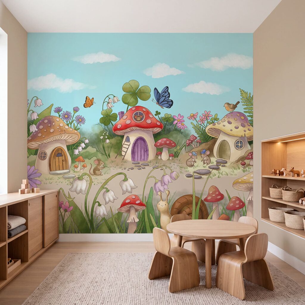 Aldeia de cogumelos — interior 2