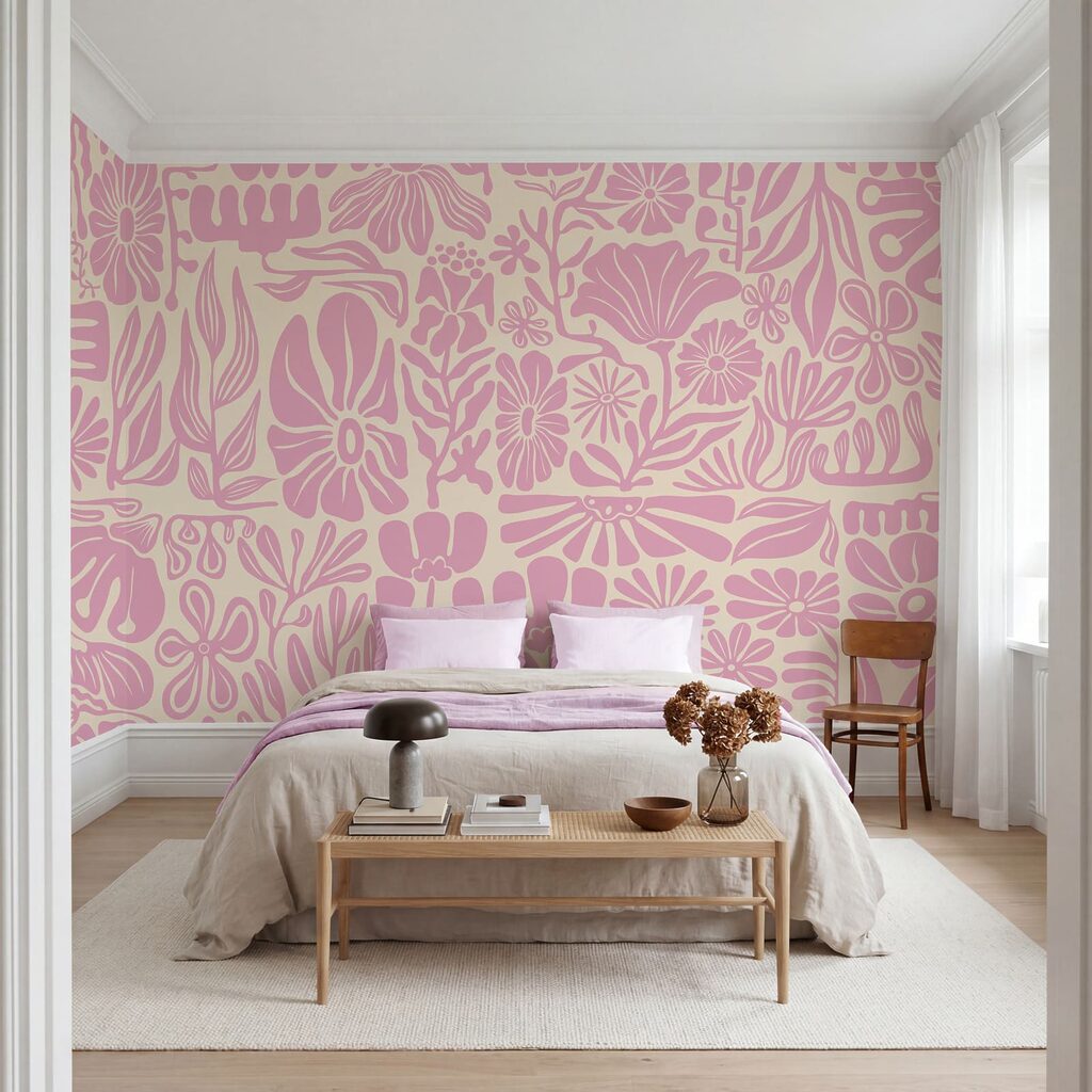 Flores tropicais recortadas — interior 2