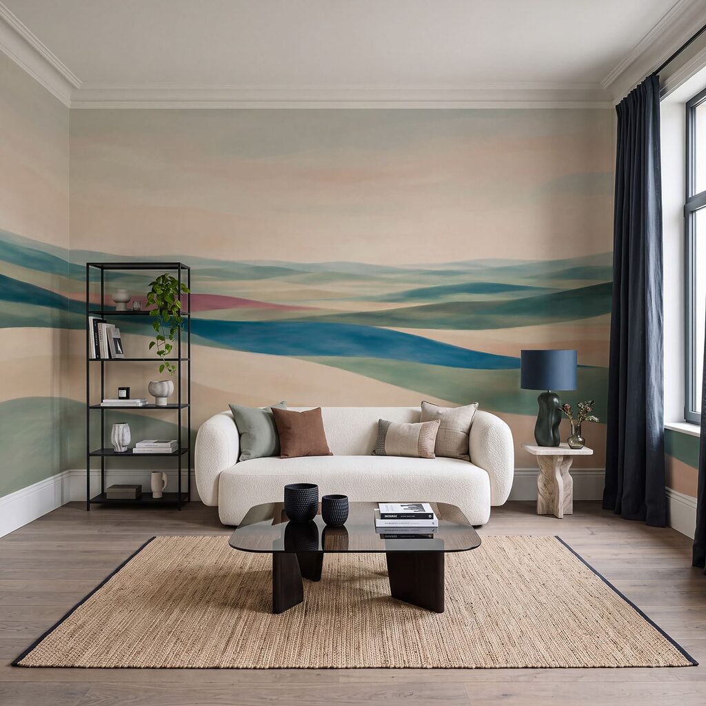 Campos distantes em camadas — interior 2