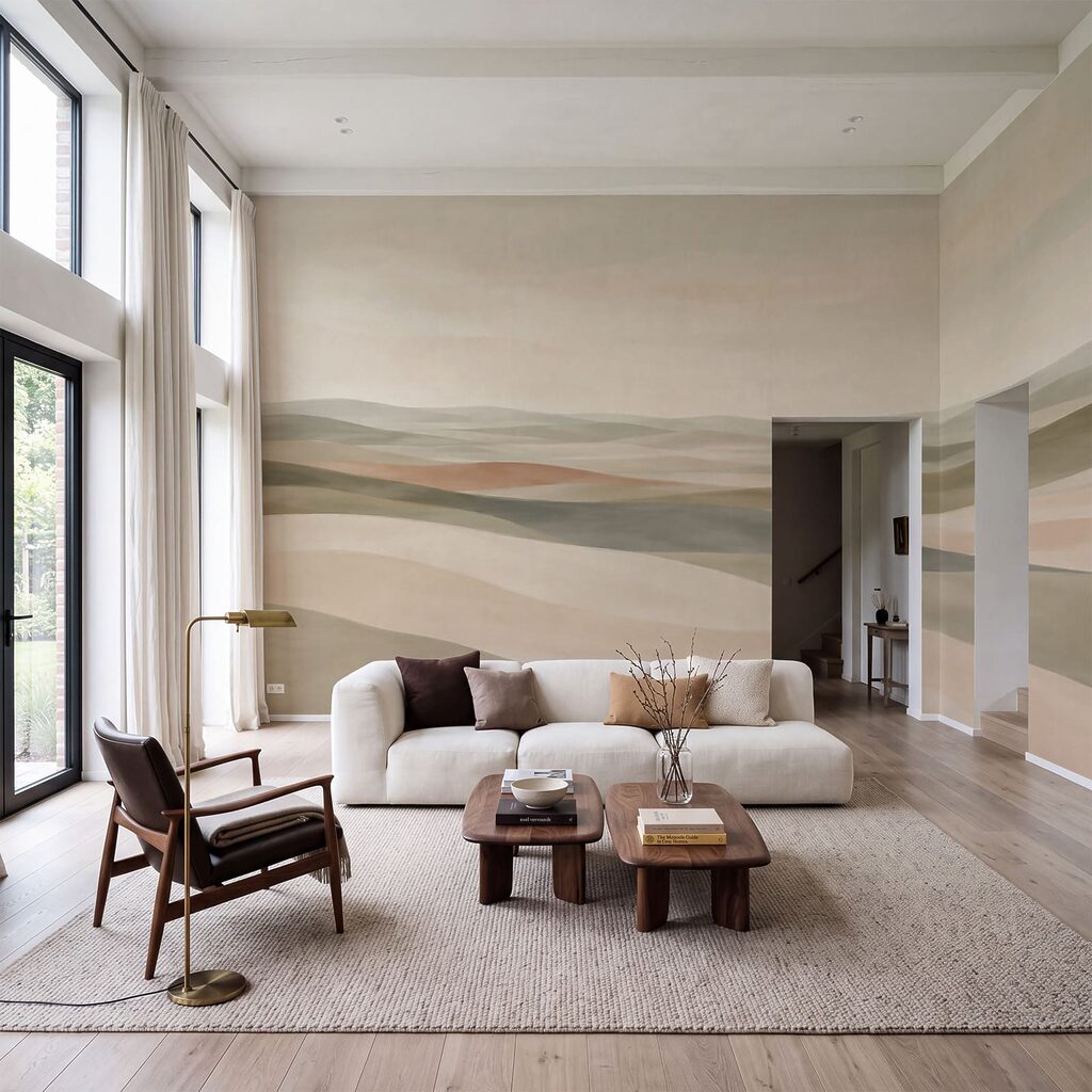 Campos distantes em camadas — interior 2