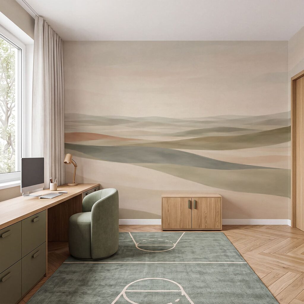 Campos distantes em camadas — interior 3
