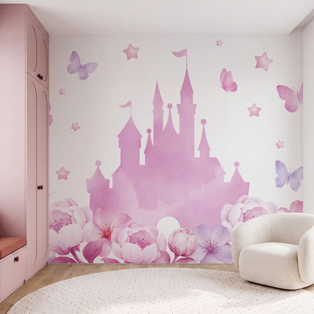 Castelo sobre flores — interior 2
