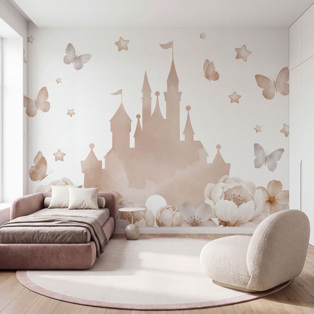 Castelo sobre flores — interior 2