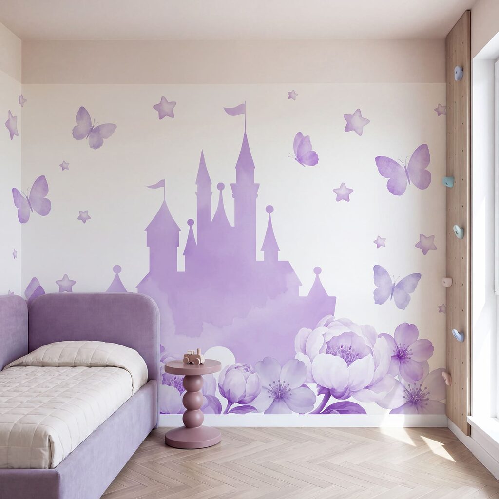 Castelo sobre flores — interior 1