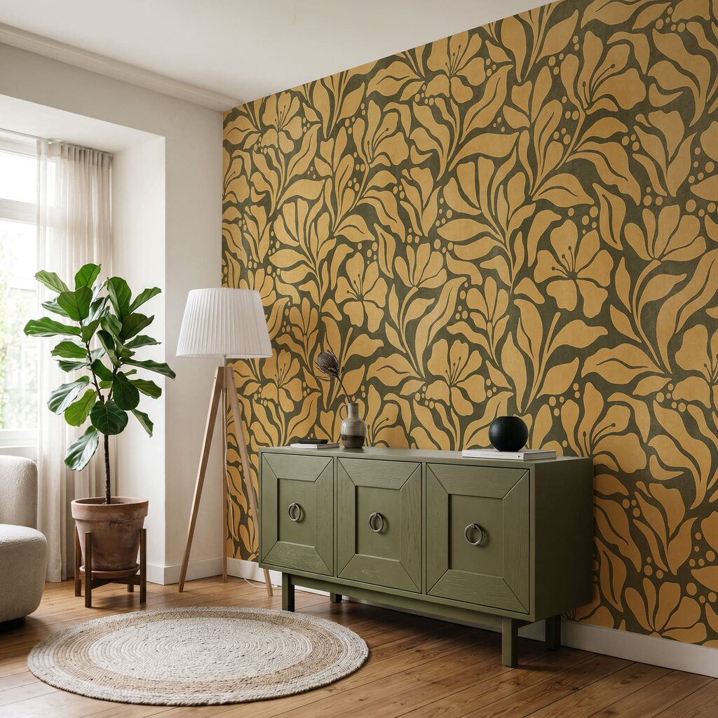 Ramos finos em blocos — interior 1