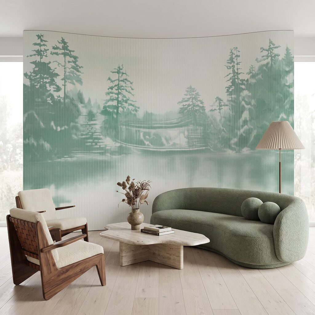 Lago com cascata — interior 3