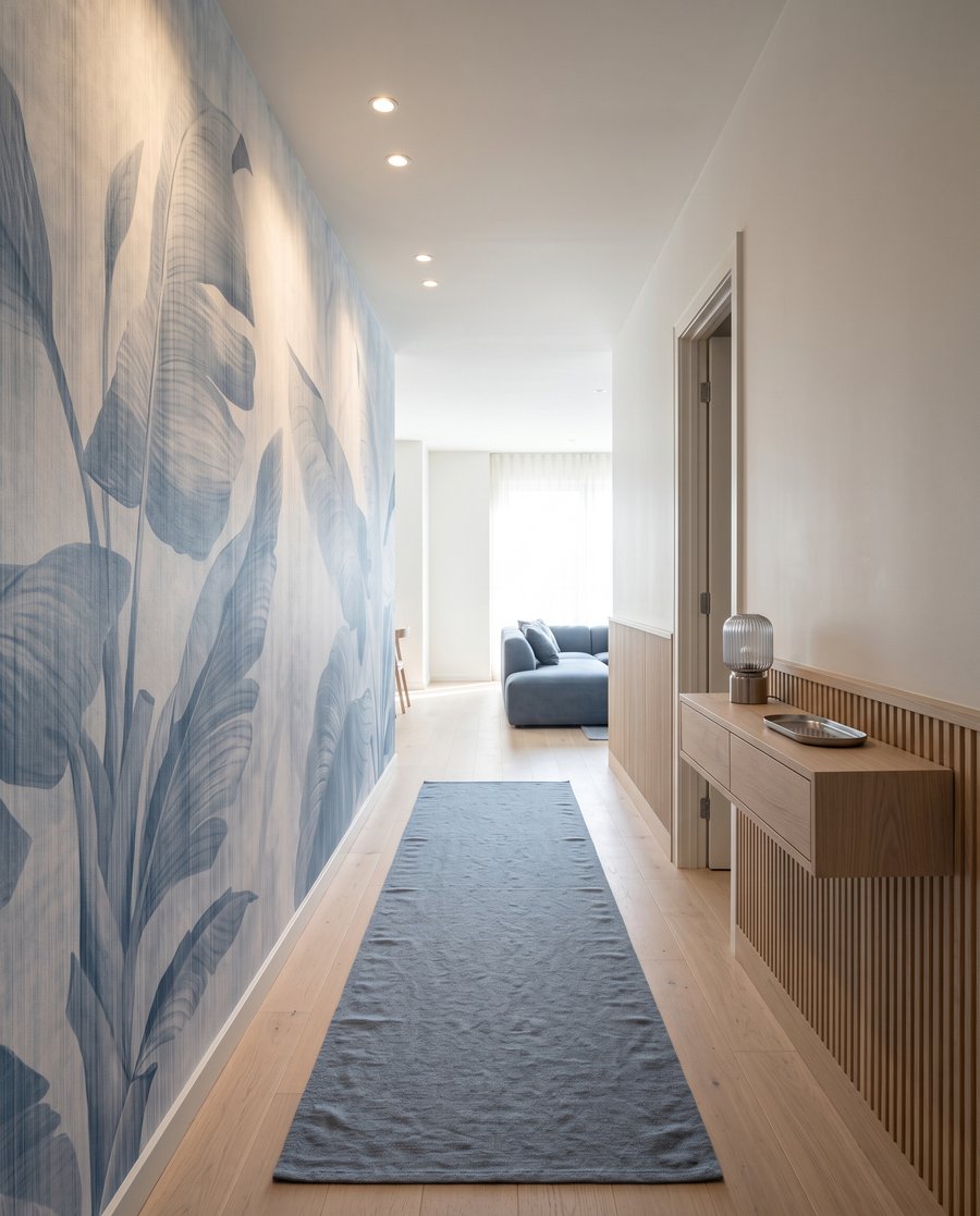Folhas recortadas nas margens — interior 4