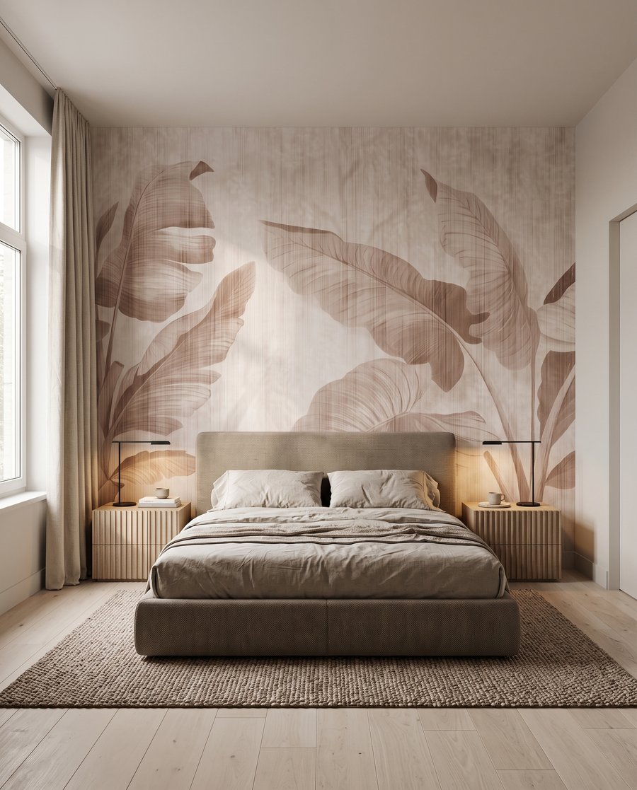 Folhas recortadas nas margens — interior 1