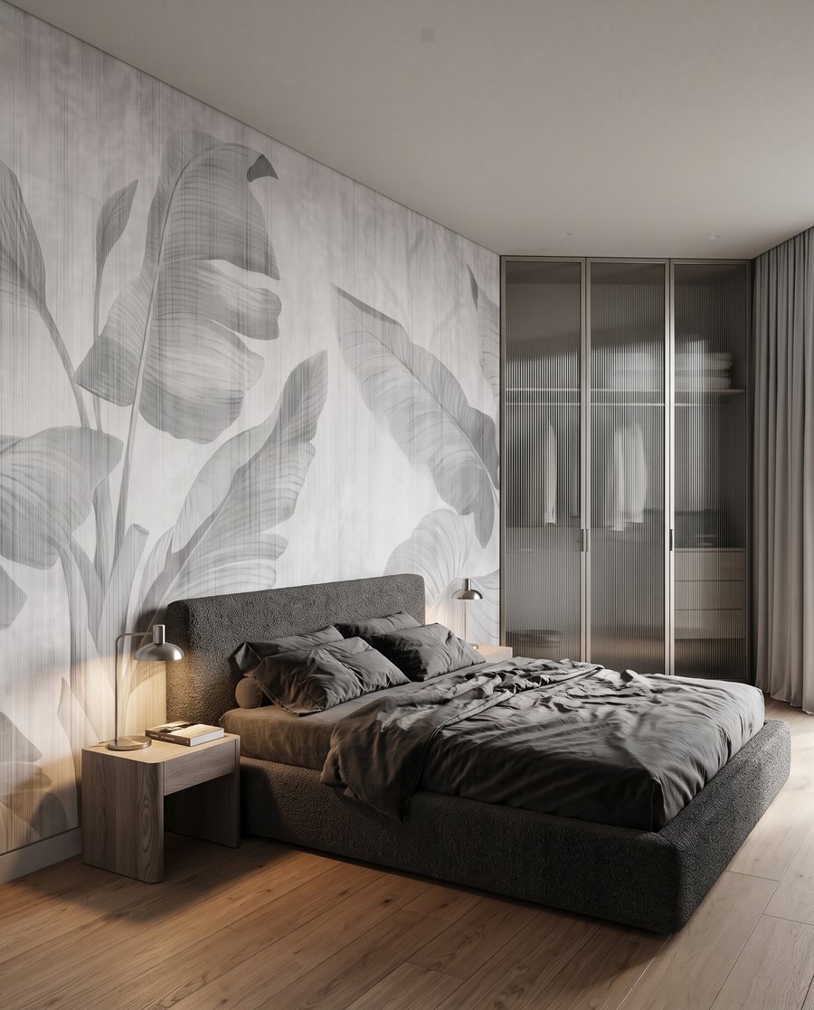 Folhas recortadas nas margens — interior 2