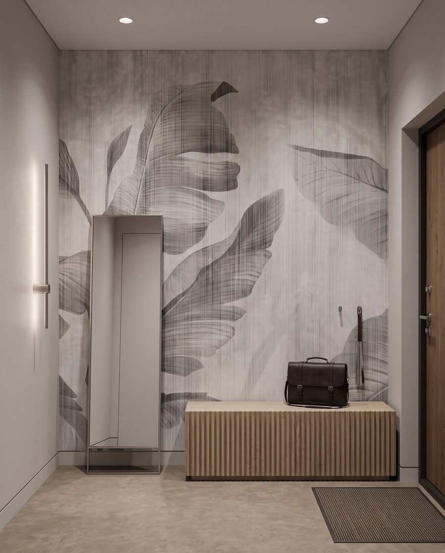 Folhas recortadas nas margens — interior 5