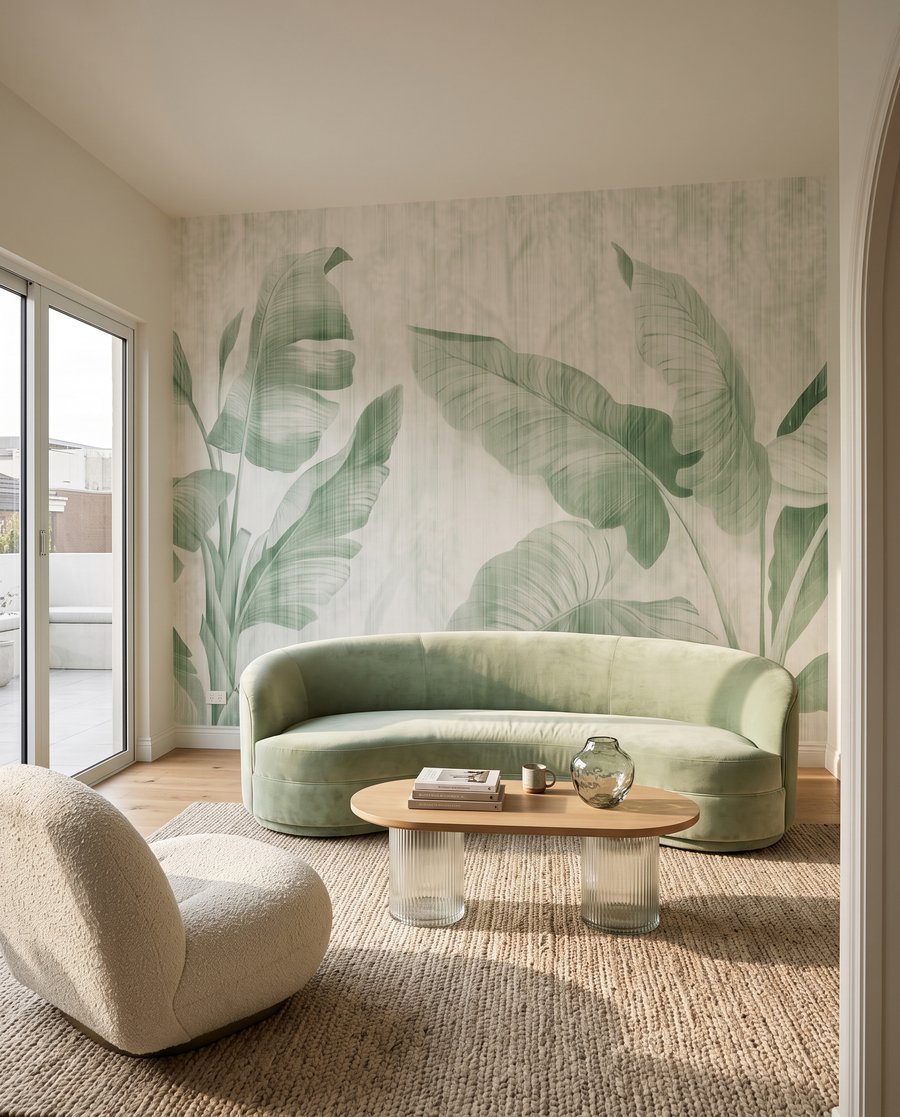 Folhas recortadas nas margens — interior 3