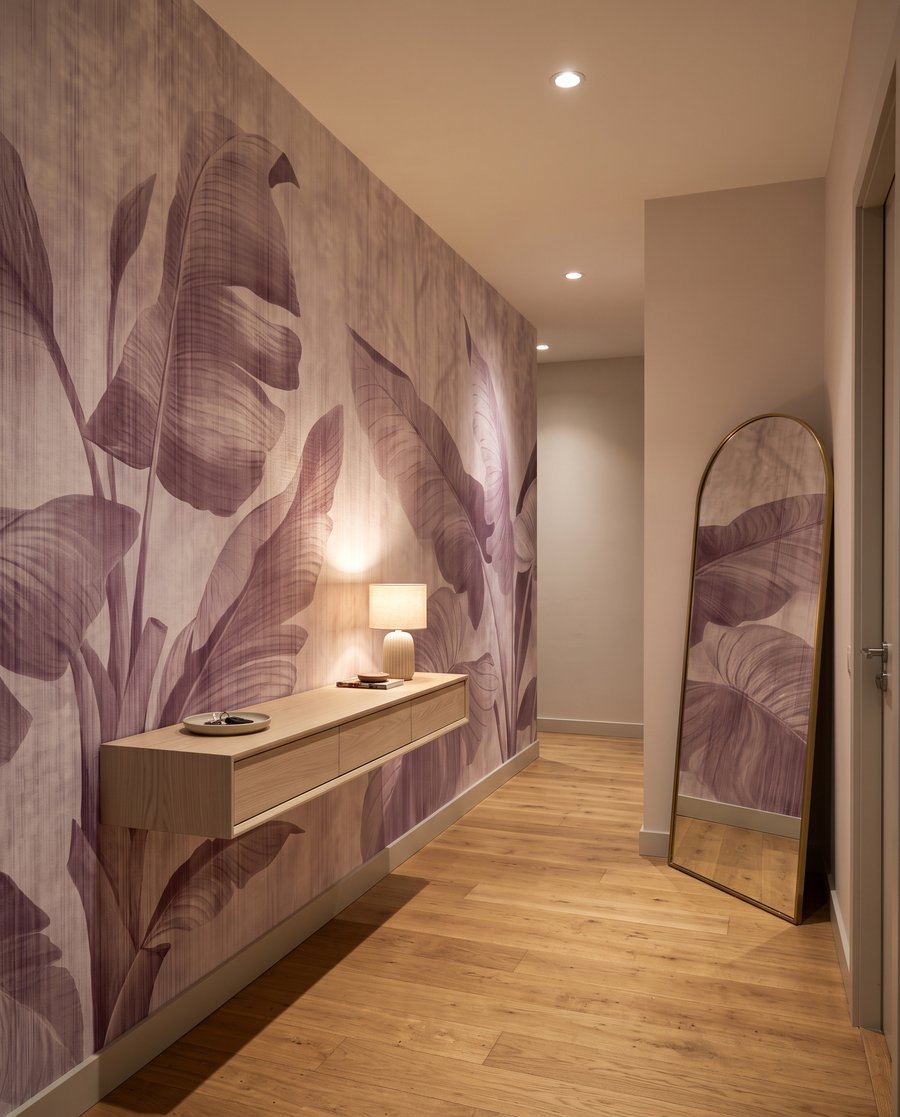 Folhas recortadas nas margens — interior 3