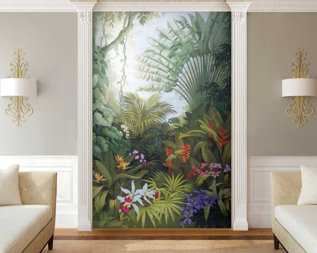 Selva florida ao amanhecer — interior 4