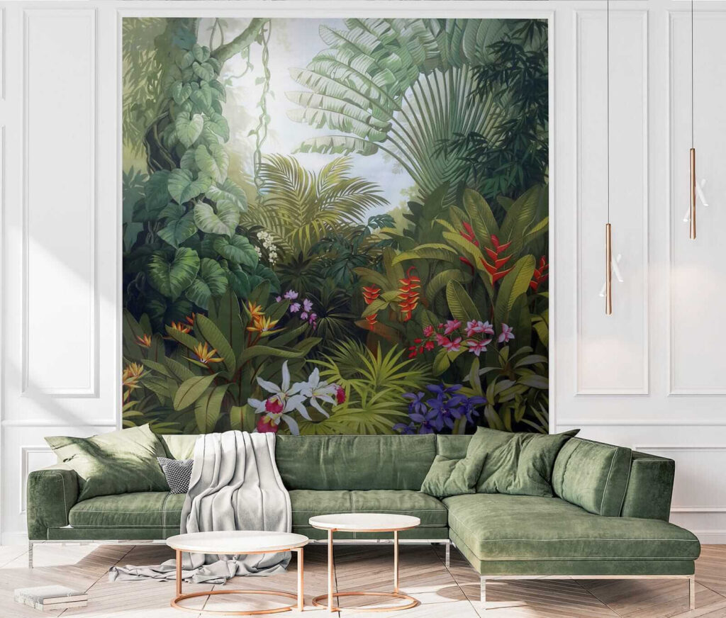 Selva florida ao amanhecer — interior 6
