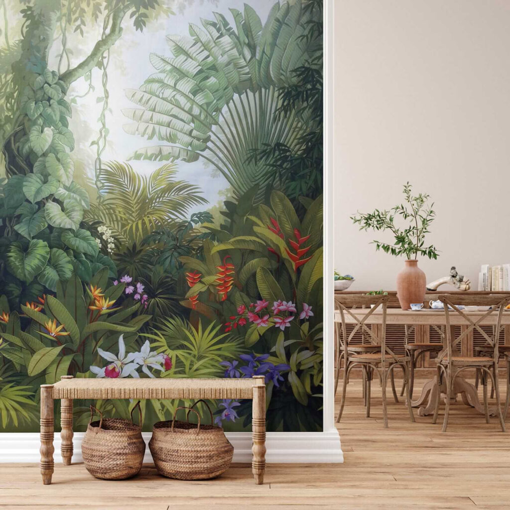 Selva florida ao amanhecer — interior 7
