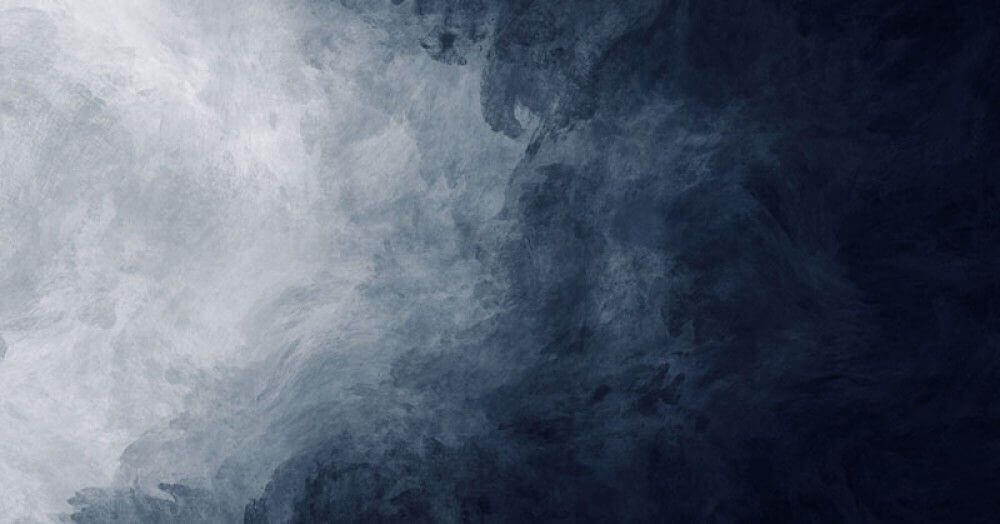 Azul esbatido em branco — design completo